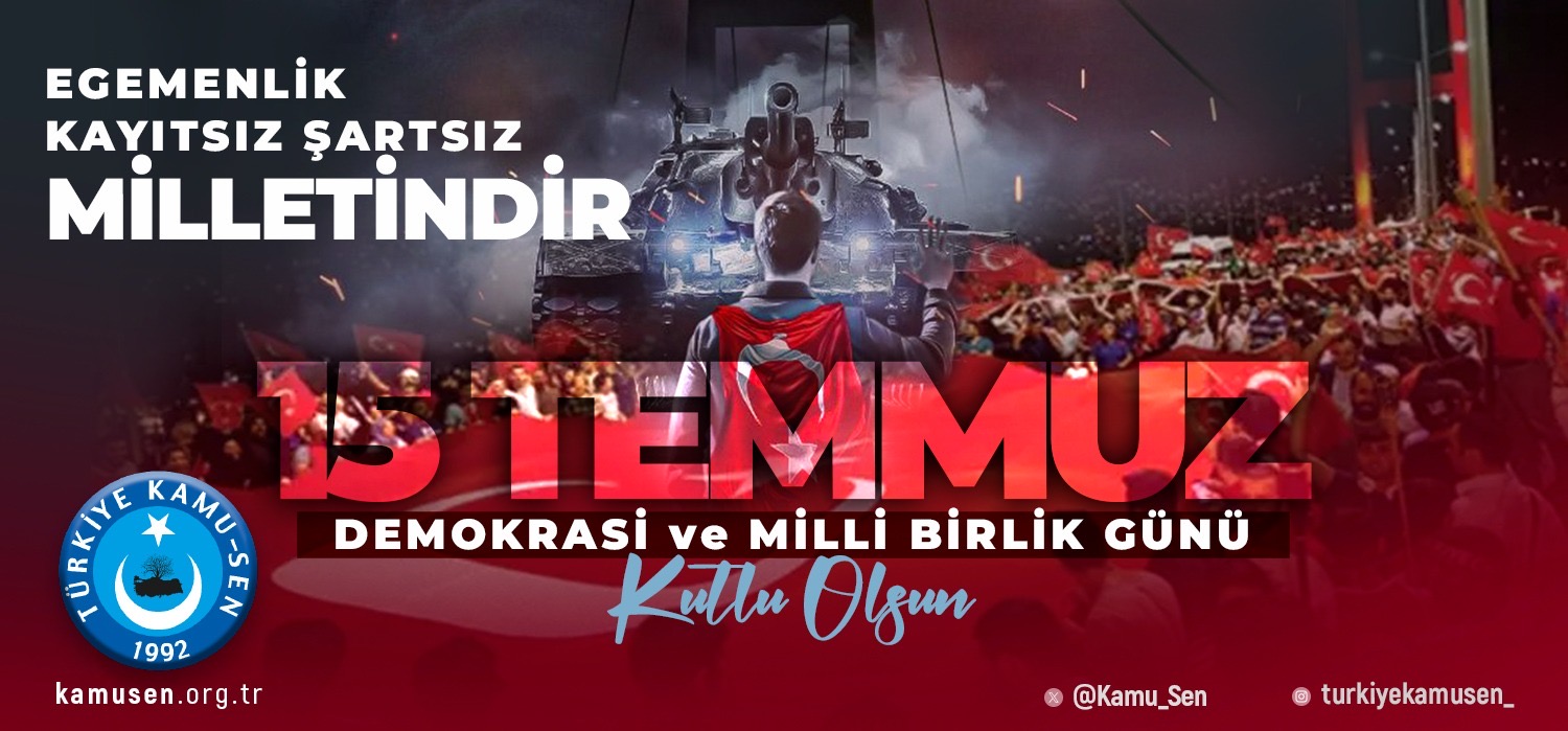 BİRLİĞİMİZ VE DİRLİĞİMİZ DAİM OLSUN