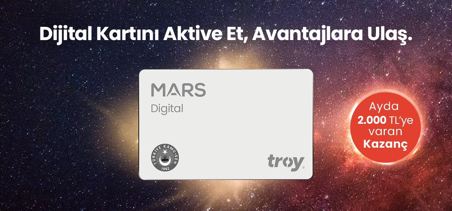 MARS Kartın Hazır