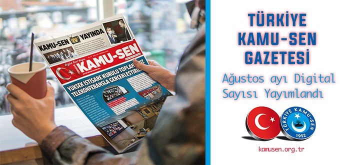 AĞUSTOS GAZETEMİZ YAYINLANDI