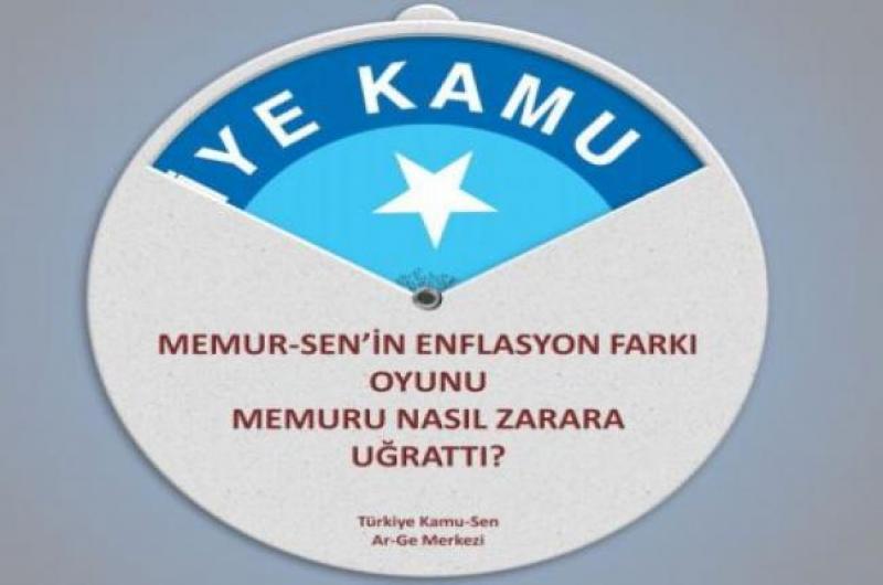 MEMUR-SEN`İN ENFLASYON FARKI OYUNU!