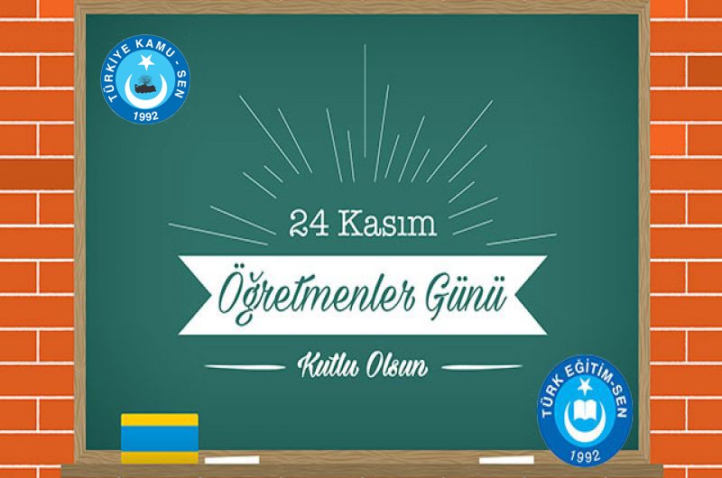 GENEL BAŞKAN, 24 KASIM ÖĞRETMENLER GÜNÜ ANKETİNİN SONUÇLARINI AÇIKLADI.