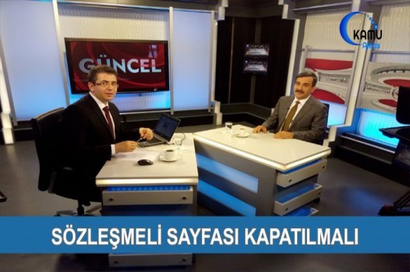 GENEL BAŞKAN ÖNDER KAHVECİ KANAL B’DE GÜNCEL PROGRAMINA KATILDI