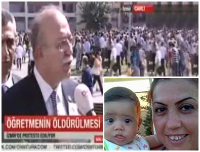 GENEL BAŞKAN İZMİR’DE SEVİLAY ÖĞRETMENİN CENAZE TÖRENİNE KATILDI