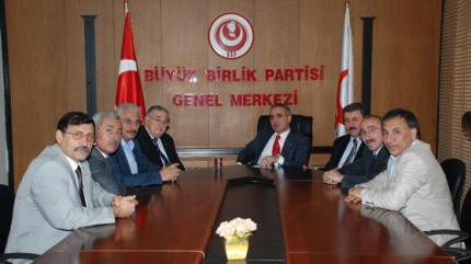 TÜRKİYE KAMU-SEN BÜYÜK BİRLİK PARTİSİNİ ZİYARET ETTİ.