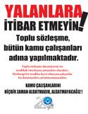 TOPLU SÖZLEŞME BÜTÜN KAMU ÇALIŞANLARI İÇİNDİR.