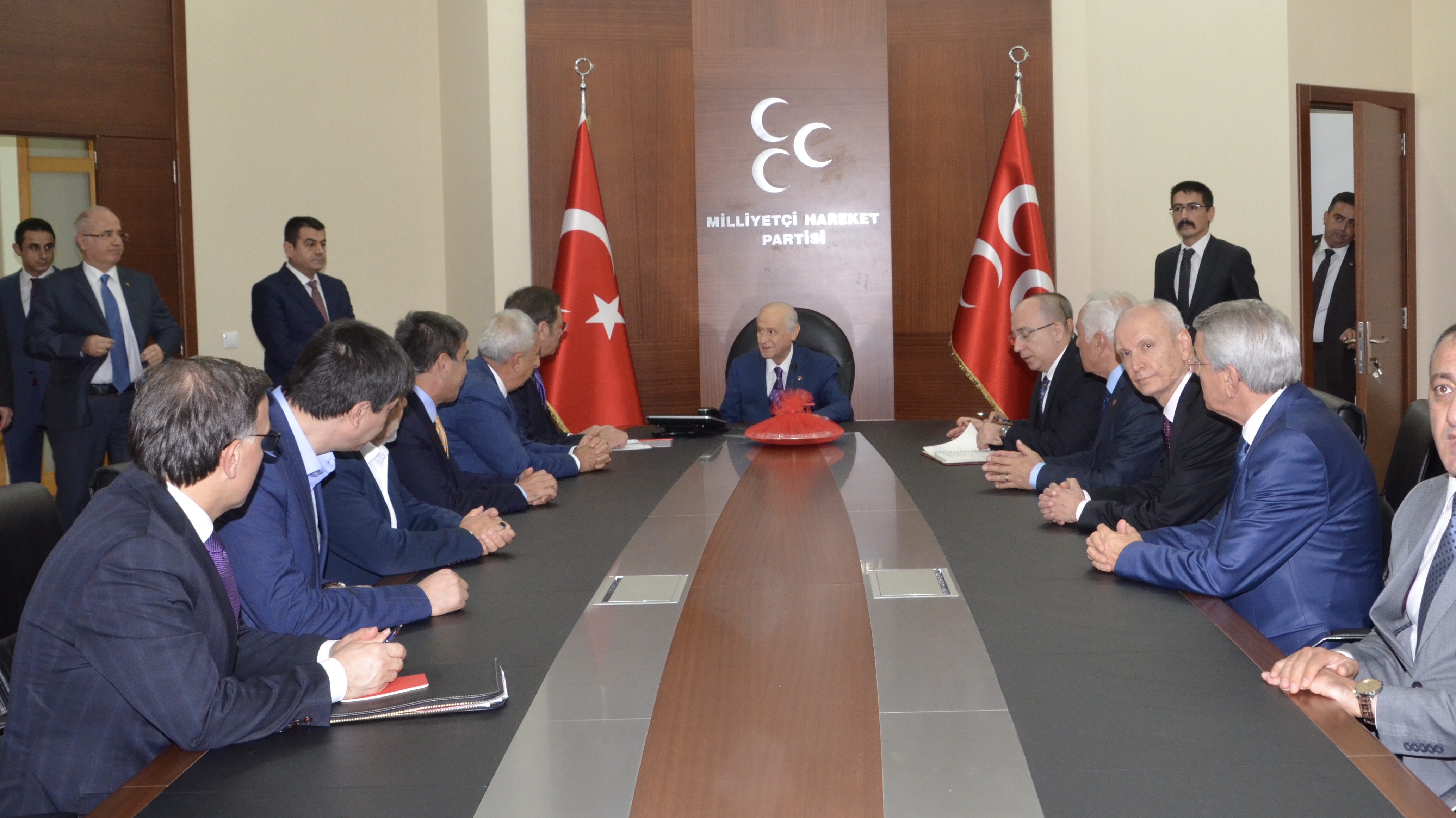 TÜRKİYE - AB KİK HEYETİNDEN SİYASİ PARTİLERE ZİYARET - 1