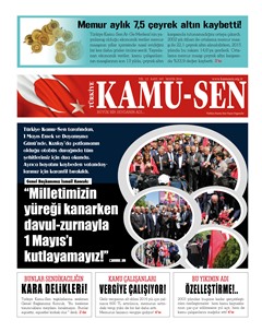 TÜRKİYE KAMU-SEN GAZETESİ 103. SAYISI