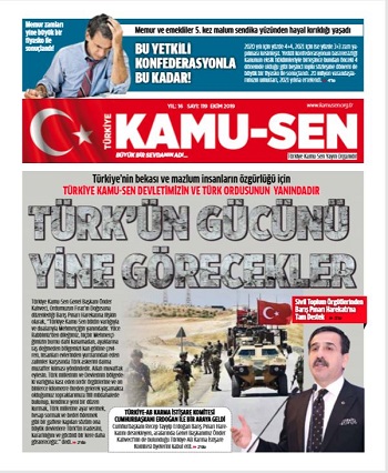 TÜRKİYE KAMU-SEN GAZETESİ 119. SAYISI