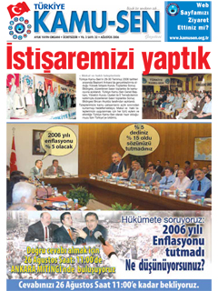 TÜRKİYE KAMU-SEN GAZETESİ 32. SAYISI