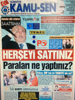 TÜRKİYE KAMU-SEN GAZETESİ 35. SAYISI