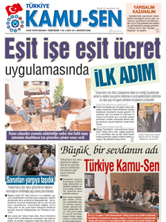 TÜRKİYE KAMU-SEN GAZETESİ 55. SAYISI