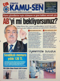 TÜRKİYE KAMU-SEN GAZETESİ 60. SAYISI