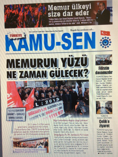 TÜRKİYE KAMU-SEN GAZETESİ 85. SAYISI