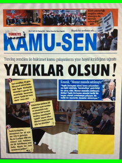 TÜRKİYE KAMU-SEN GAZETESİ 89. SAYISI