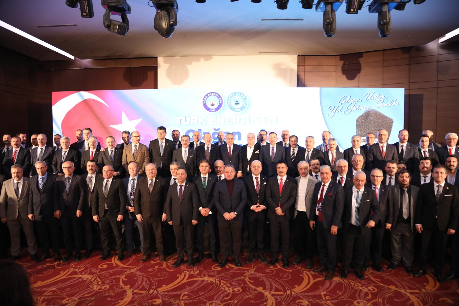 TÜRK ENERJİ-SEN 8. OLAĞAN GENEL KURULU GERÇEKLEŞTİRİLDİ