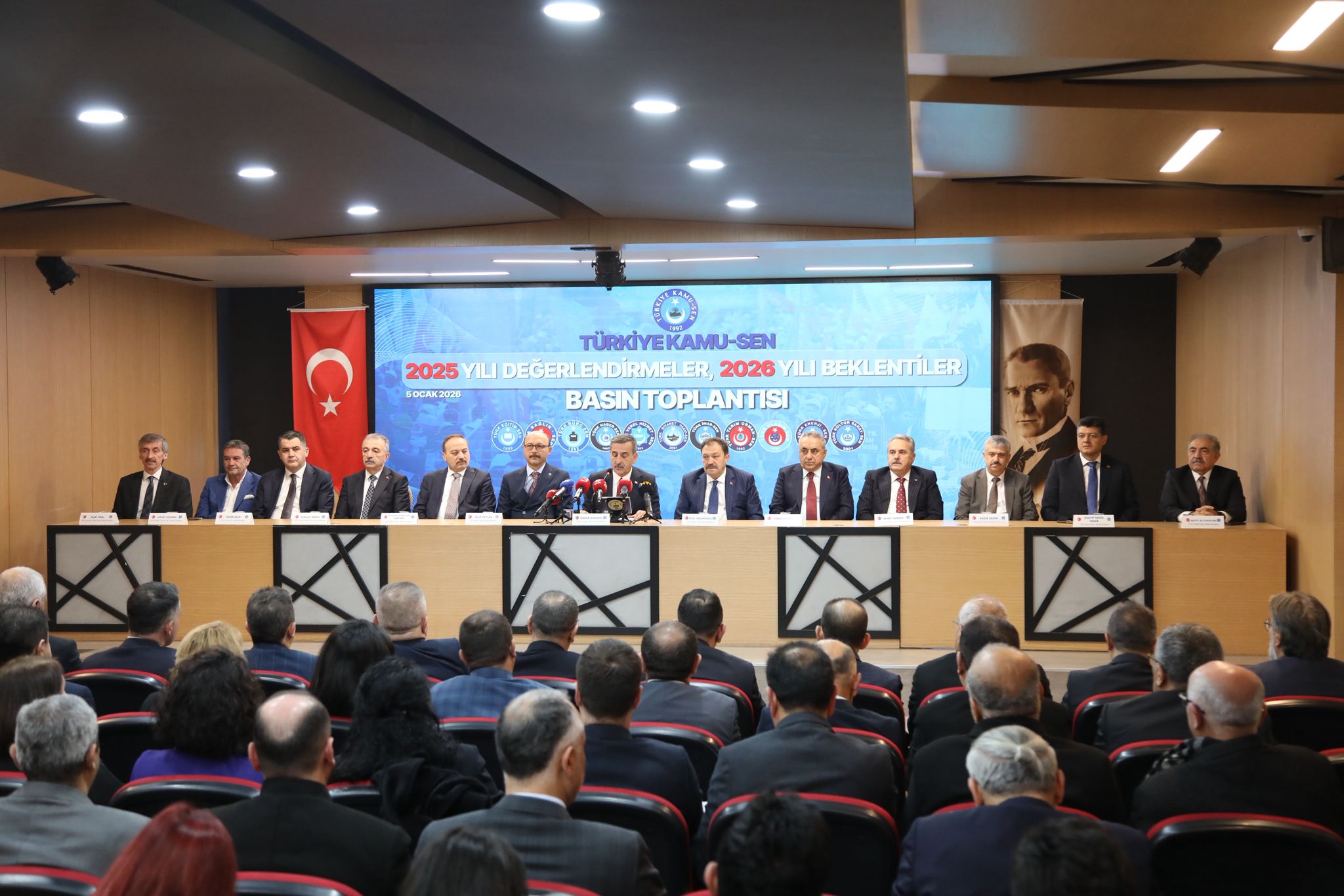 2025 YILI ÇALIŞMA HAYATI VE 2026 YILI BEKLENTİLER” BASIN TOPLANTIMIZI GERÇEKLEŞTİRDİK