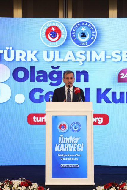 TÜRK ULAŞIM-SEN 8. OLAĞAN GENEL KURULU GERÇEKLEŞTİRİLDİ - 8