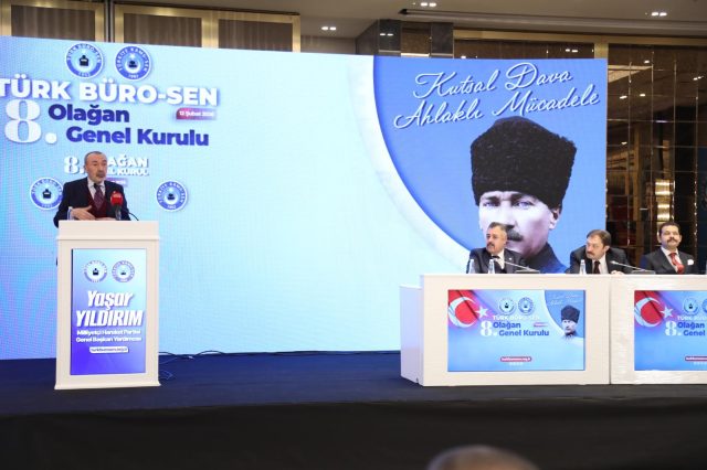 TÜRK BÜRO-SEN 8. OLAĞAN GENEL KURULU GERÇEKLEŞTİRİLDİ - 3