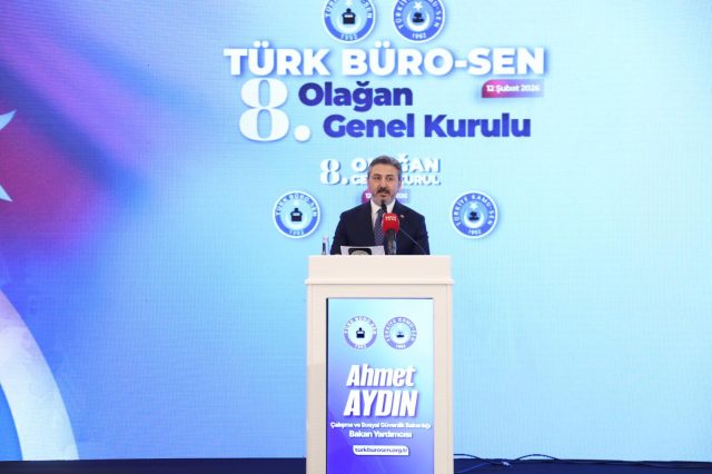 TÜRK BÜRO-SEN 8. OLAĞAN GENEL KURULU GERÇEKLEŞTİRİLDİ - 6