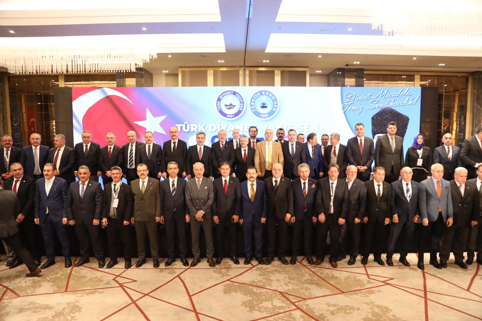 TÜRK DİYANET VAKIF-SEN 8. OLAĞAN GENEL KURULU GERÇEKLEŞTİRİLDİ