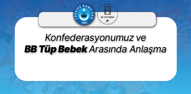 KONFEDERASYONUMUZ VE BB TÜP BEBEK ARASINDA ANLAŞMA İMZALANDI