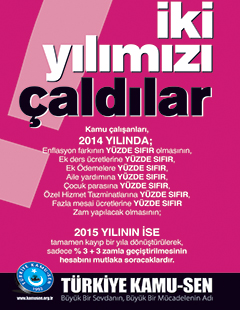 MEMURUN İKİ YILI ÇALINDI