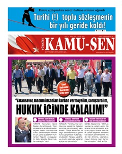 TÜRKİYE KAMU-SEN GAZETESİ 104. SAYISI