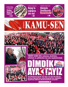 TÜRKİYE KAMU-SEN GAZETESİ 106. SAYISI