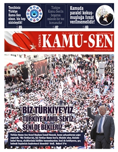 TÜRKİYE KAMU-SEN GAZETESİ 107. SAYISI