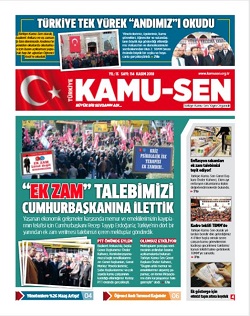 TÜRKİYE KAMU-SEN GAZETESİ 115. SAYISI