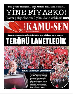 TÜRKİYE KAMU-SEN GAZETESİ 99. SAYISI